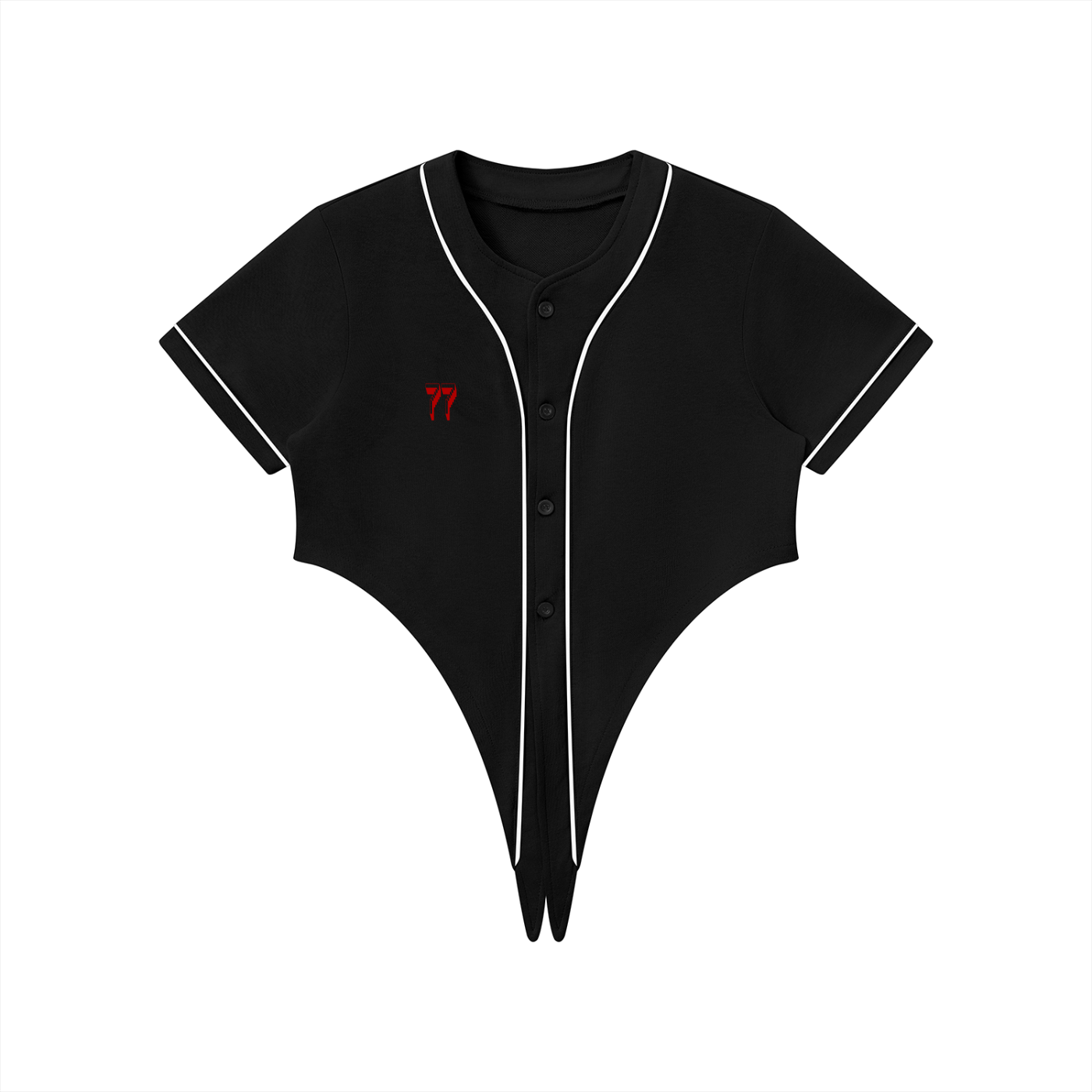 Women's Piping Baseball Jersey, Jesus is the victor
